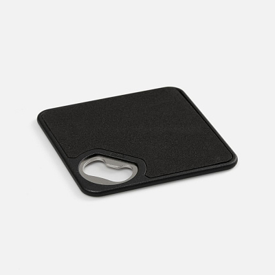 Костер с открывашкой для бутылок Bartender, ver.2, черный