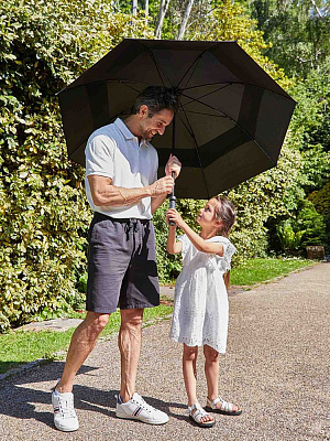 Зонт-трость Stormshield, черный