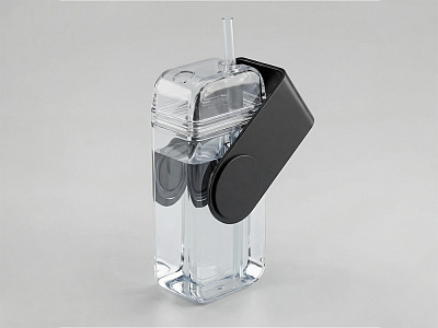 Бутылка для воды JUICY DRINK BOX, 290 мл (Чёрный)