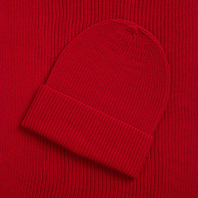 Шарф Nobilis Mono, красный