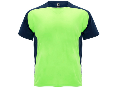 Спортивная футболка Bugatti мужская (Неоновый зеленый/синий нэйви)