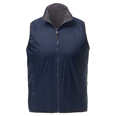 Жилет двусторонний Winner, зеленый (Тёмно-синий)