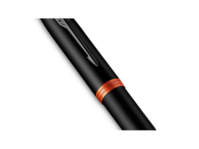 Ручка перьевая Parker IM Vibrant Rings Flame Orange