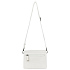 Сумка через плечо женская BUGATTI Elsa, белая, воловья кожа/полиэстер, 18,5х8,5х14,5 см - Фото 8