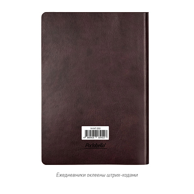 Ежедневник Вояж (Voyage) недатированный, бургунди