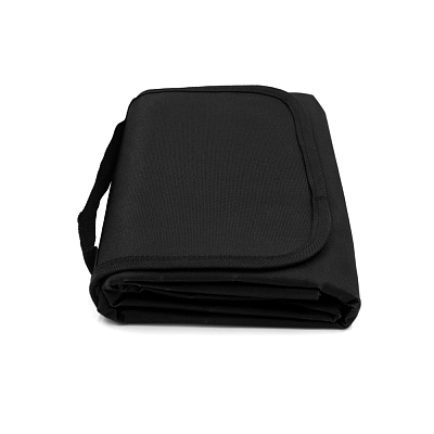 Плед для пикника Monaco, черный (Чёрный)