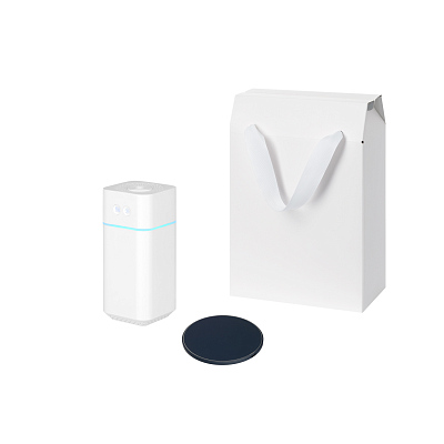 Подарочный набор Cloud NEO, Auris, синий (увлажнитель воздуха, зарядное устройство) (Белый, синий)