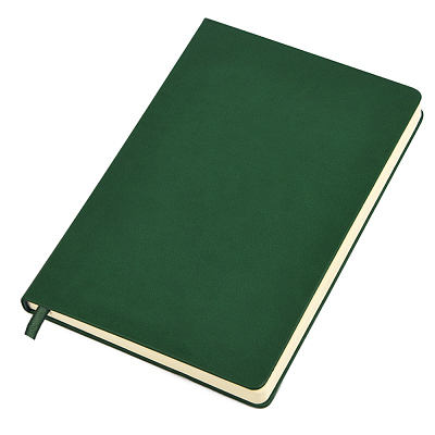 Ежедневник A5 недатированный Dear в твёрдом переплёте, тёмно-зеленый (Темно-зеленый)