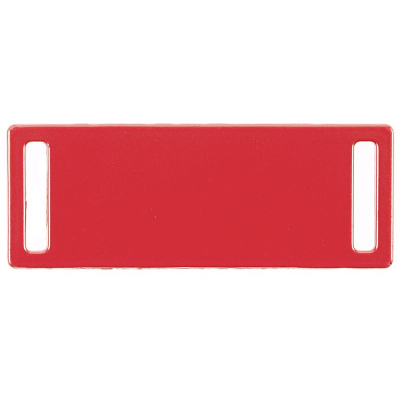 Шильдик металлический Kova  (Красный)