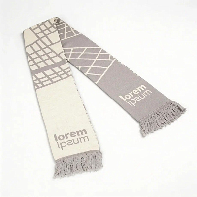 Шарф на заказ Tricksy Classic Fint, M, полушерсть