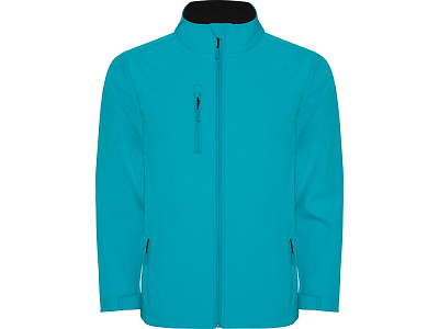 Куртка софтшелл Nebraska детская (Аквамариновый)