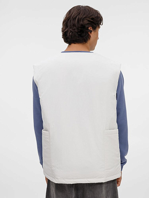 Жилет унисекс Veter, молочно-белый