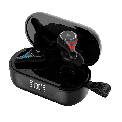 Беспроводные наушники Accesstyle Spicy TWS, черный (Чёрный)