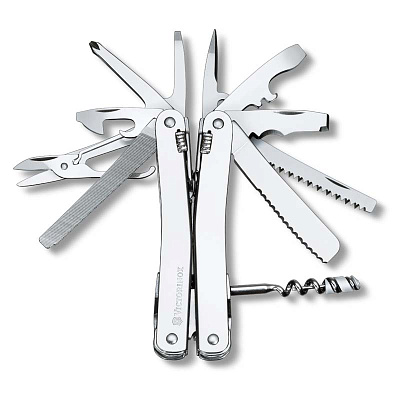 Мультитул VICTORINOX SwissTool Spirit XC Plus Ratchet 105 мм 38 функций в нейлоновом чехле
