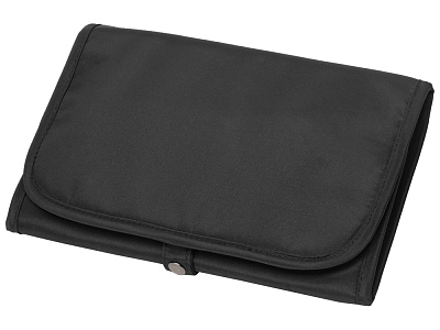 Несессер для путешествий со съемной косметичкой Flat (Чёрный)