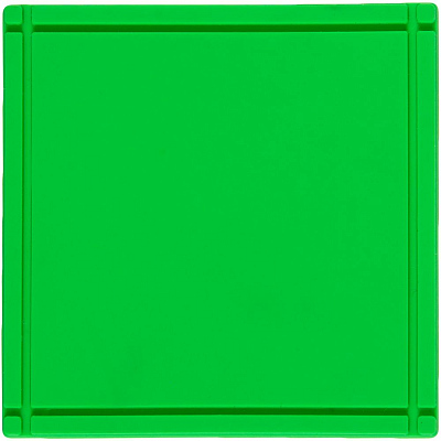 Лейбл из ПВХ Dzeta, L  неон (Зеленый)