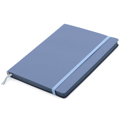 Ежедневник A5 недатированный Montero в мягком переплёте, серо-синий-S (Серый/синий)