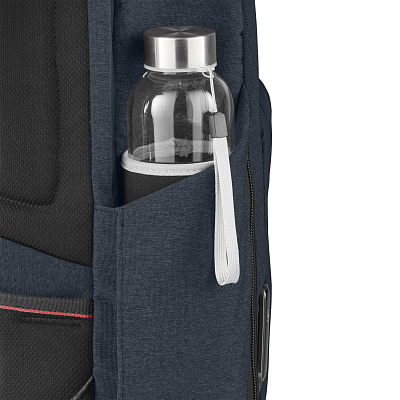 Рюкзак VICTORINOX Architecture Urban2 Deluxe Backpack 15”, синий, полиэстер/кожа, 31x23x46 см, 23 л
