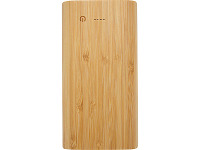 Портативное зарядное устройство Tulda из бамбука, 20000 mAh