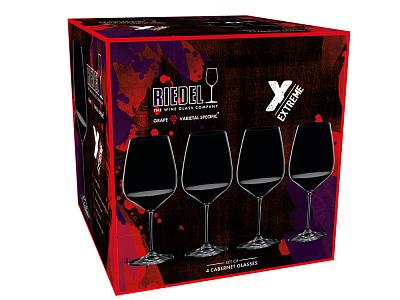Набор бокалов Cabernet Sauvignon, 800 мл, 4 шт.