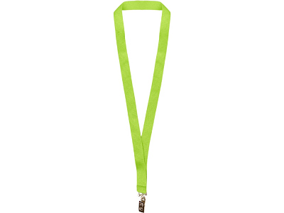 Ланъярд из RPET с клипом (Зеленое яблоко)