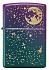 Зажигалка ZIPPO Starry Sky с покрытием Iridescent, латунь/сталь, фиолетовая, матовая, 38x13x57 мм - Фото 2