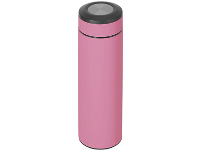 Термос Confident с покрытием soft-touch (Пыльная роза)