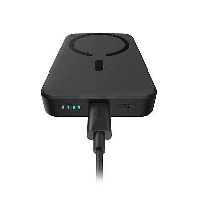 Беспроводной магнитный ПЗУ Baseus Magnetic Mini Air 10000mAh 20W, черный