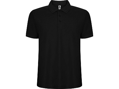 Рубашка поло Pegaso мужская (Чёрный)