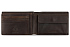 Бумажник KLONDIKE RUSH «Trevor», натуральная кожа в темно-коричневом цвете, 12,5 х 9 х 2 см - Фото 2