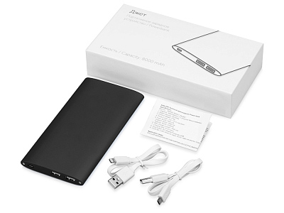 Внешний аккумулятор Джет, 8000 mAh