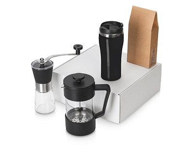 Подарочный набор Бодрое утро 2.0 (Чёрный)