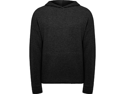 Толстовка с капюшоном Manaslu, унисекс (Черный меланж)