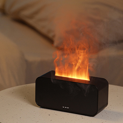 Светодиодный USB увлажнитель-ароматизатор Lumor RGB, черный