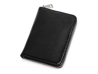 Картхолдер на молнии для 8 карт с RFID-защитой Fabrizio (Чёрный)