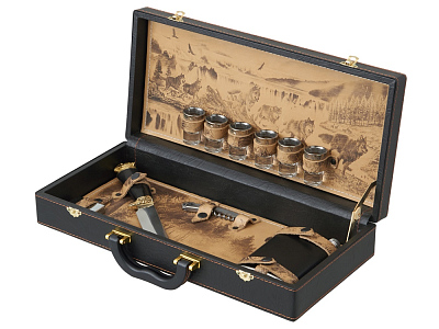 Подарочный набор (Темно-коричневый)