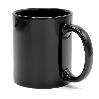 Кружка Tamila, черная (Чёрный)