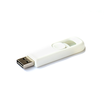 Пластик 08 Слайд промо, желтый, 4Гб