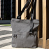 Шоппер Superbag ZIP, с двумя карманами и молнией (серый) - Фото 8