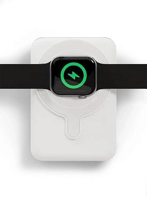Беспроводной магнитный ПЗУ VLP Dual Magsafe PowerBank 5000, белый