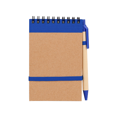 Блокнот с ручкой "Papyrus"  (Синий)