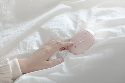 ПЗУ-грелка-фонарь Solove N2S Hand warmer, серый