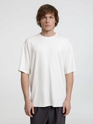 Футболка оверсайз унисекс Lavinia, белая (Белый)