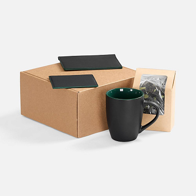 Набор Multimo Tea, черный с зеленым (Зеленый)