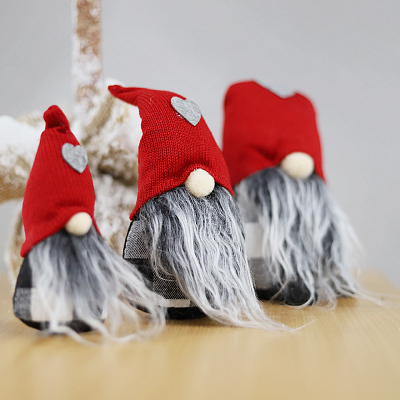 Новогоднее украшение рождественские гномы Кросси
