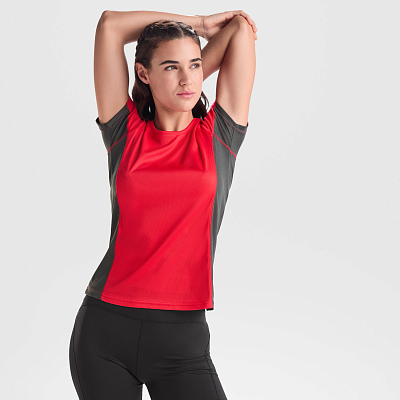 Спортивная футболка SHANGHAI WOMAN женская, ФЛУОРЕСЦЕНТНЫЙ ЖЕЛТЫЙ/ЧЕРНЫЙ S (Флуоресцентный желтый/Черный)