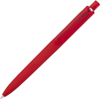Ручка шариковая Prodir DS8 PRR-T Soft Touch, красная