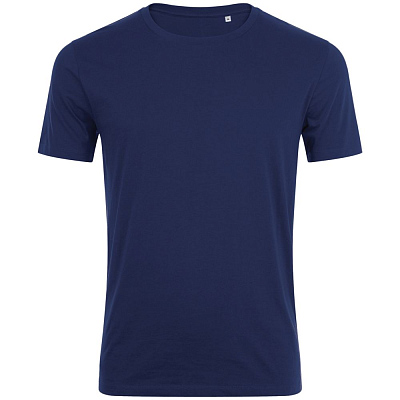 Футболка мужская Marvin, темно-синяя (Тёмно-синий)