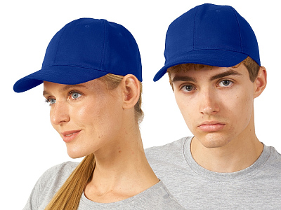 Бейсболка Milwaukee из переработанного полиэстера RPET (Синий классический)