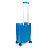 Чемодан TORBER В Отпуск, синий, полипропилен, 36 х 21,5 х 55 см, 38 л - Фото 3